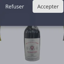 Cellier des Dauphins Vacqueyras 2022 bottle